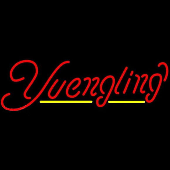 Yuengling Yellow Line Beer Sign Handmade Art Neon Sign