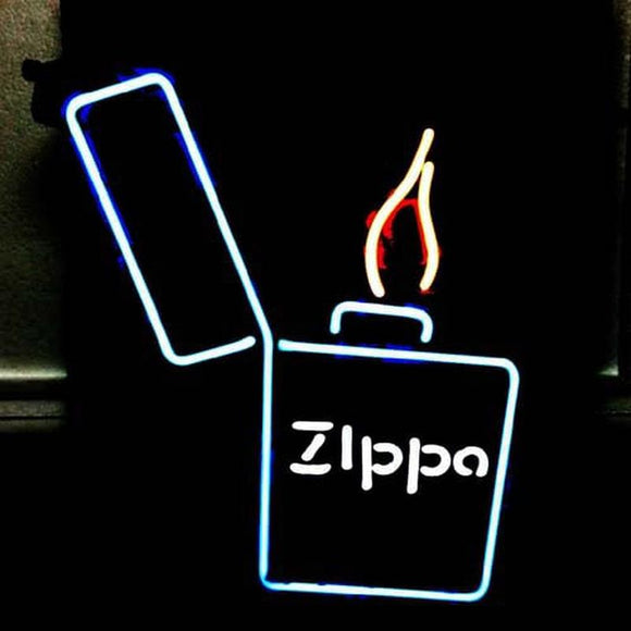 Zippo Lighter Handmade Art Neon Sign