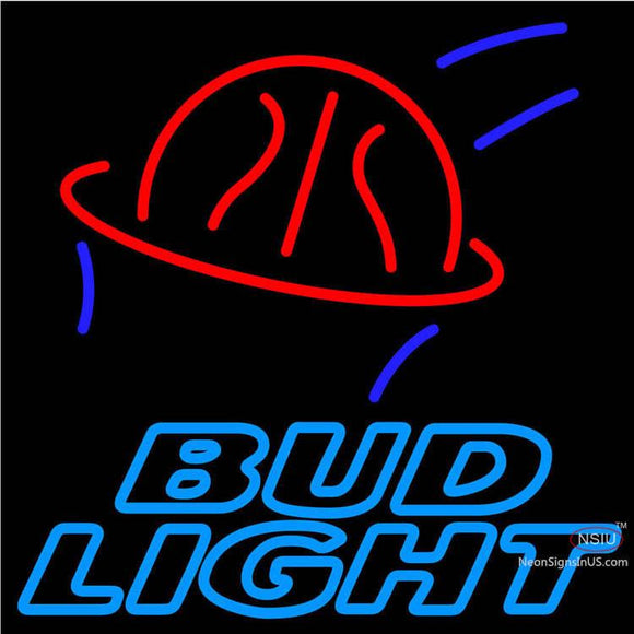 Bud Light Basketball Neon Beer Sign