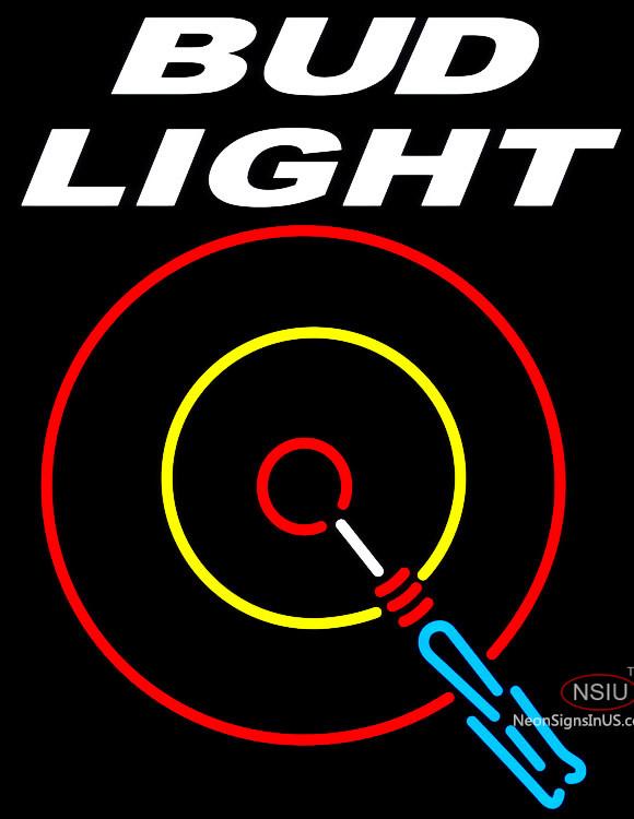 Bud Light Darts Neon Sign