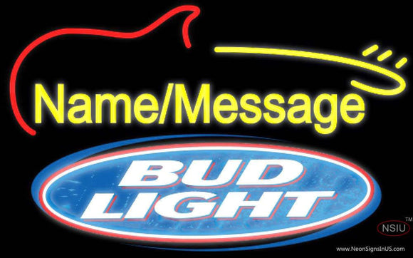Bud Light Electric GUITAR Neon Sign  