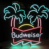 Budweiser Double Palm Vintage Neon Sign