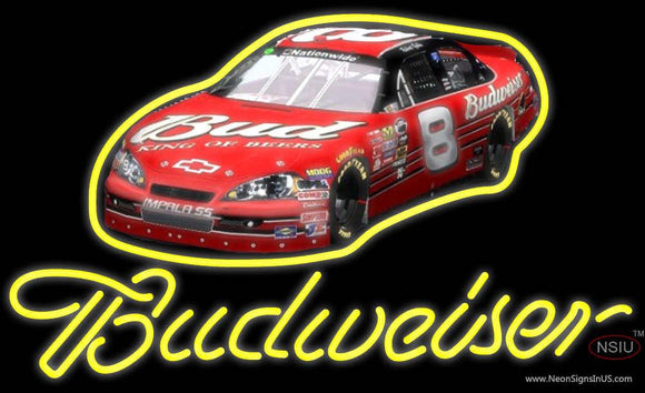 Budweiser King Of Beers NASCAR Neon Sign