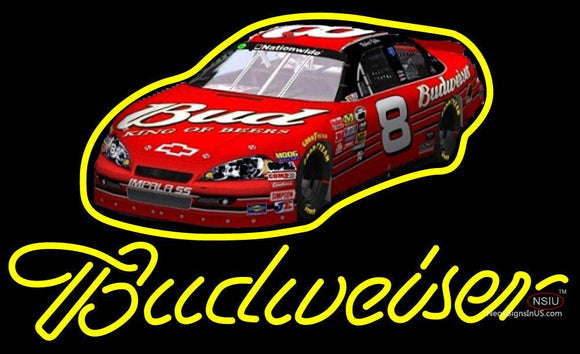 Budweiser King Of Beers NASCAR Neon Sign