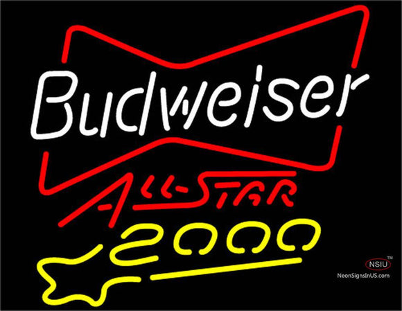 Budweiser All Star  Neon Beer Sign