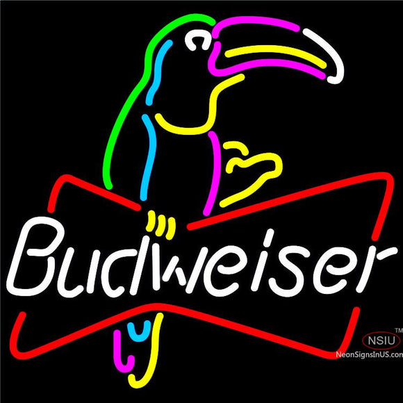 Budweiser Toucan Neon Beer Sign x
