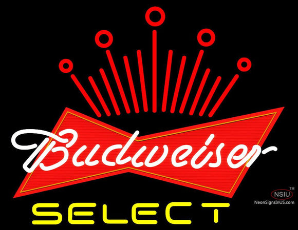 Budweiser Select Logo Neon Sign