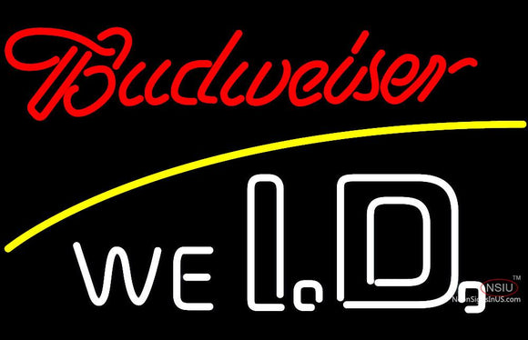 Budweiser We I D Neon Sign