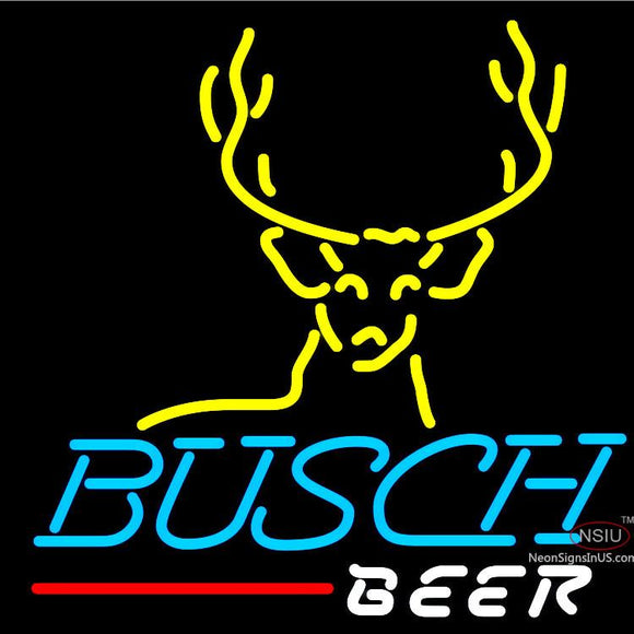 Busch Deer Buck Neon Beer Sign x