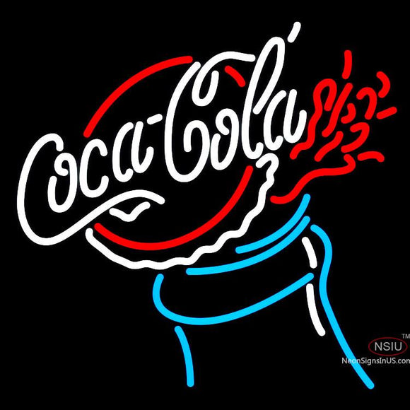 Coca Cola Coke Bottle Cap Soda Pop Store Wall Neon Sign x
