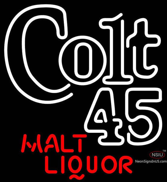 Colt  Malt Liquor Neon Beer Sign x