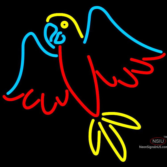 Corona Flying Parrot Neon Beer Sign x