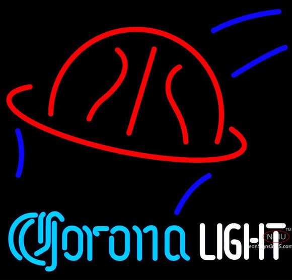 Corona Light Basketball Neon Beer Sign