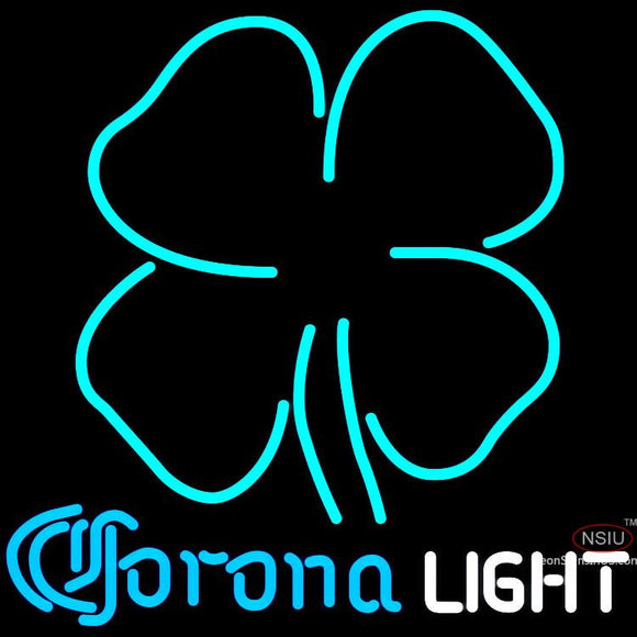 Corona Light Clover Neon Sign
