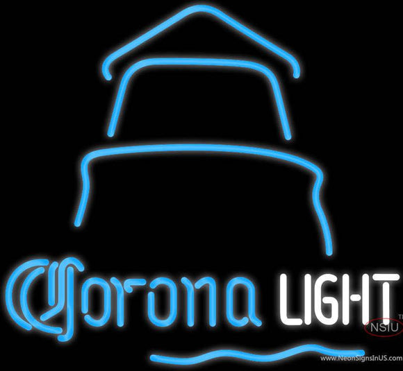Corona Light Day Lighthouse Neon Sign