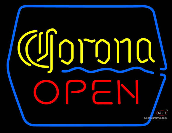 Corona Open Neon Sign