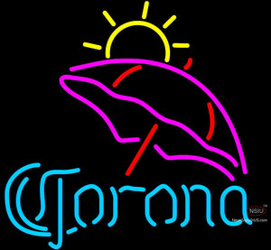 Corona Umbrella Neon Beer Sign