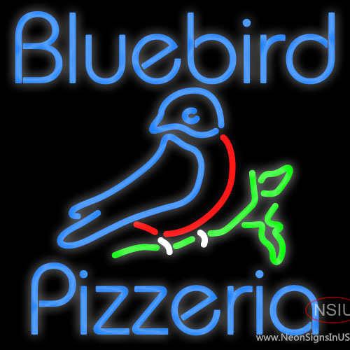 Custom Bluebird Pizzeria Neon Sign 7