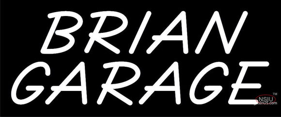Custom Brian Garage Neon Sign 