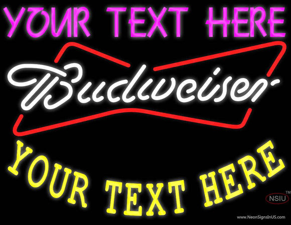 Custom Budweiser Neon Beer Sign 7