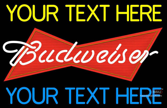 Custom Budweiser Neon Beer Sign 