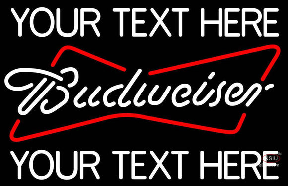Custom Budweiser Neon Beer Sign