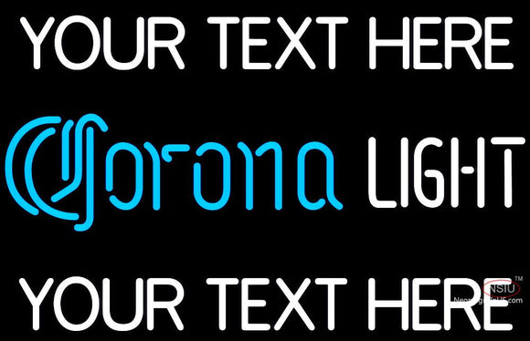 Custom Corona Light Neon Beer Sign