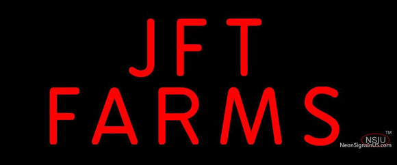 Custom Jft Farm Neon Sign 