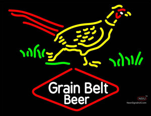 Custom Pheasant Grainbelt Neon Sign 