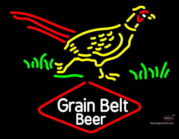 Custom Pheasant Grainbelt Neon Sign 