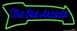 Custom The Old Arcade Real Neon Glass Tube Neon Sign 