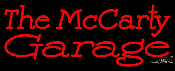 Custom The Mccarty Garage Neon Sign 