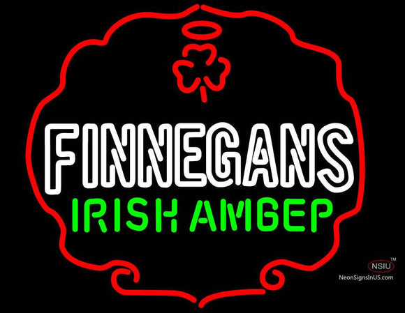 Finnegans Green Logo Neon Sign