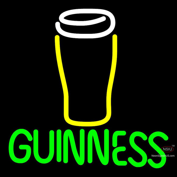 Guinness Glass  Neon Beer Sign x