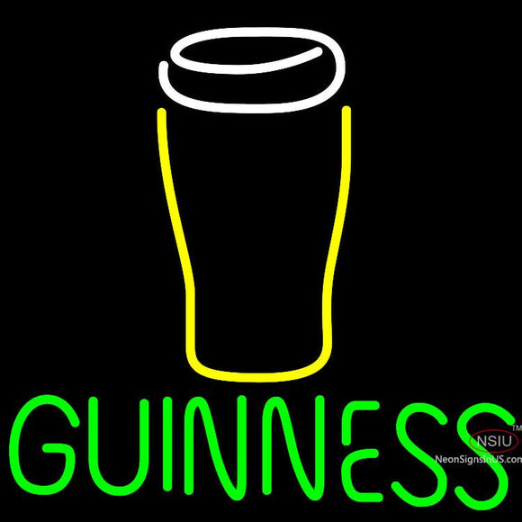 Guinness Glass  Neon Beer Sign x