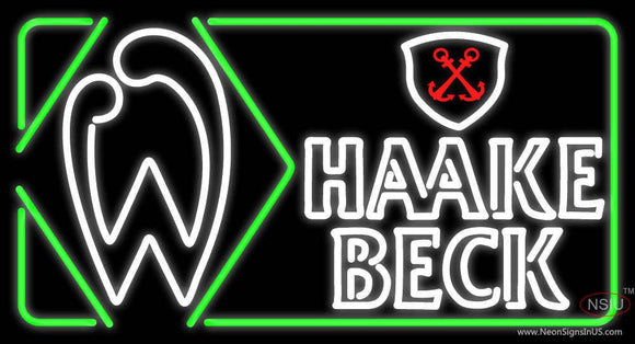 Haake Becks Neon Sign