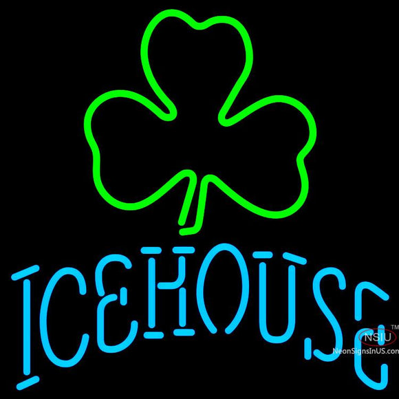 Icehouse Green Clover Neon Beer Sign x
