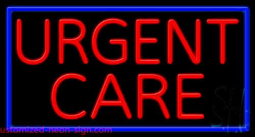 Urgent Care Handmade Art Neon Sign