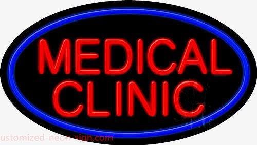 Medical Clinic Handmade Art Neon Sign