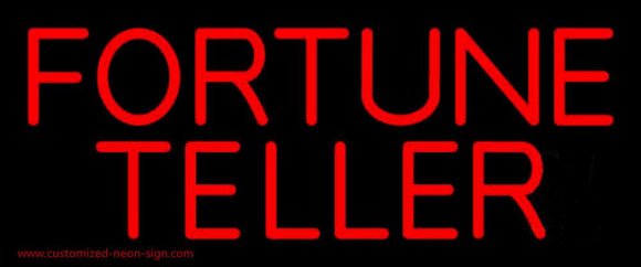 Red Fortune Teller Handmade Art Neon Sign