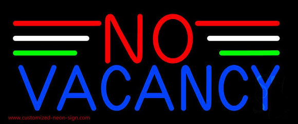 No Vacancy Handmade Art Neon Sign