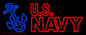 Us Navy Handmade Art Neon Sign