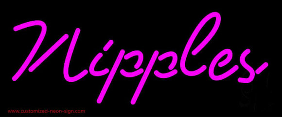 Nipples Handmade Art Neon Sign
