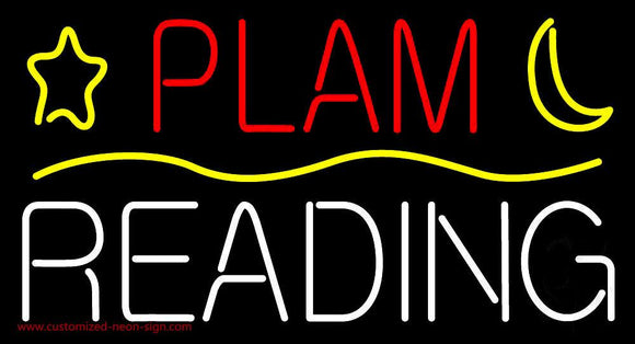 Plam Reading Handmade Art Neon Sign
