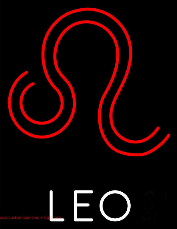 Leo Icon Handmade Art Neon Sign