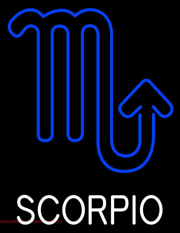 Scorpio Icon Handmade Art Neon Sign
