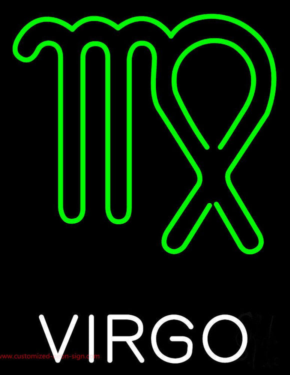 Virgo Logo Handmade Art Neon Sign