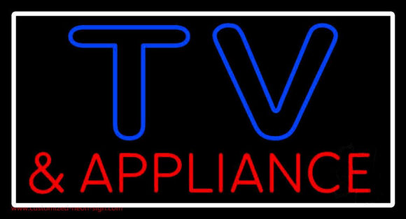 Tv And Appliance 1 Handmade Art Neon Sign