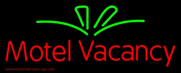 Funky Motel Vacancy Handmade Art Neon Sign