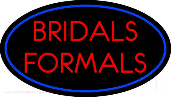 Oval Bridals Formals Handmade Art Neon Sign